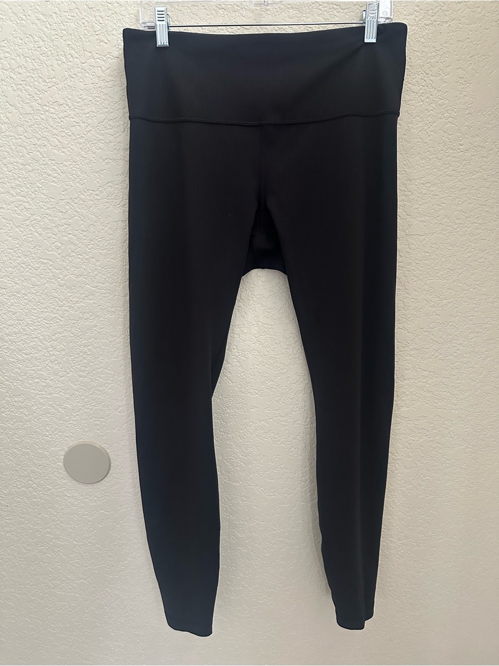 Lululemon Wunder Train High-Rise Ribbed Tight 28” Black Size 12 Leggings